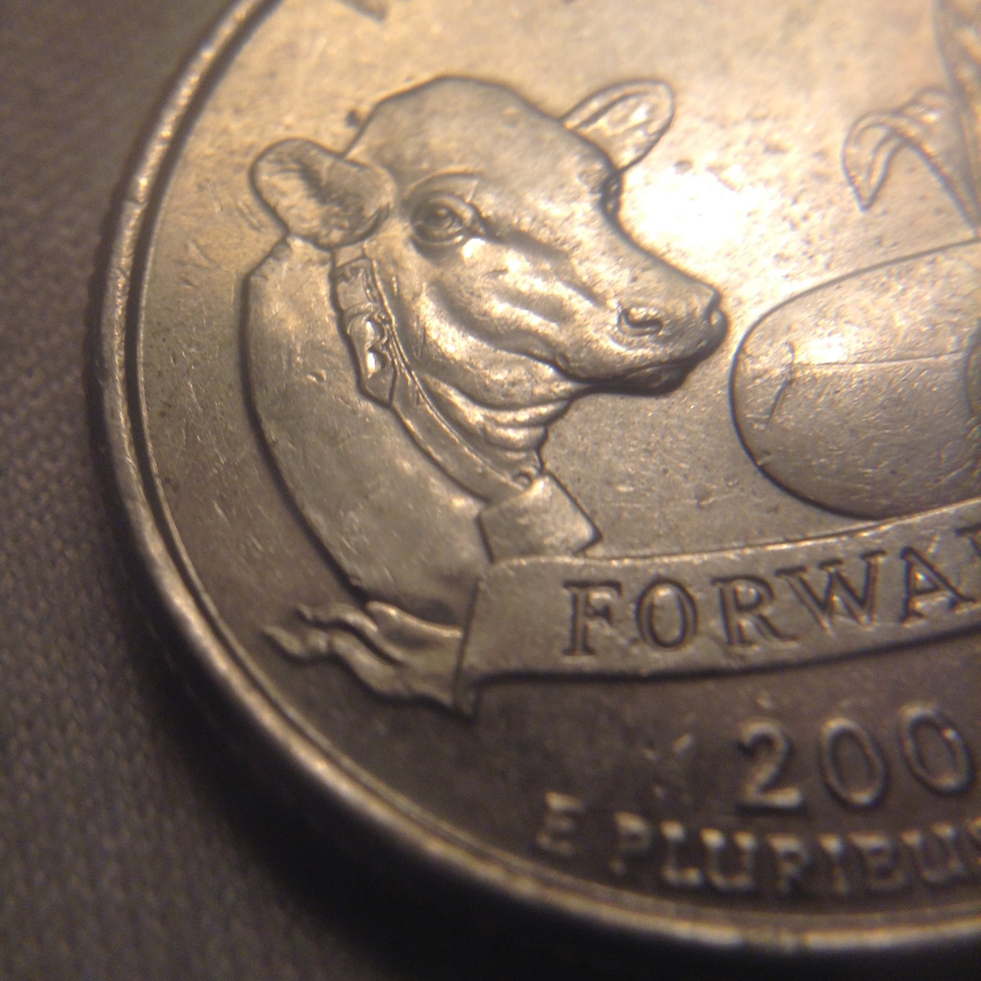 US 2004 Wisconsin State Quarter (Reverse) Odd Error/Variety Coin Talk