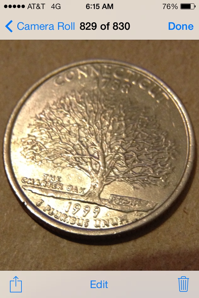 1999 Connecticut state quarter error Coin Talk