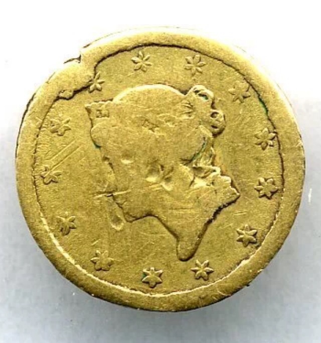 Damaged gold on eBay; real or fake? Coin Talk