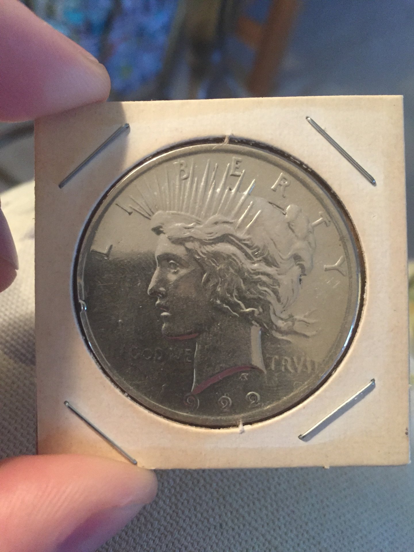 1922 Satin Proof Peace Dollar? Coin Talk