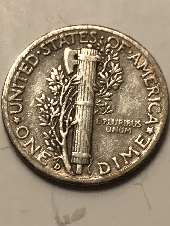 1942 D Mercury Dime Error Coin Talk