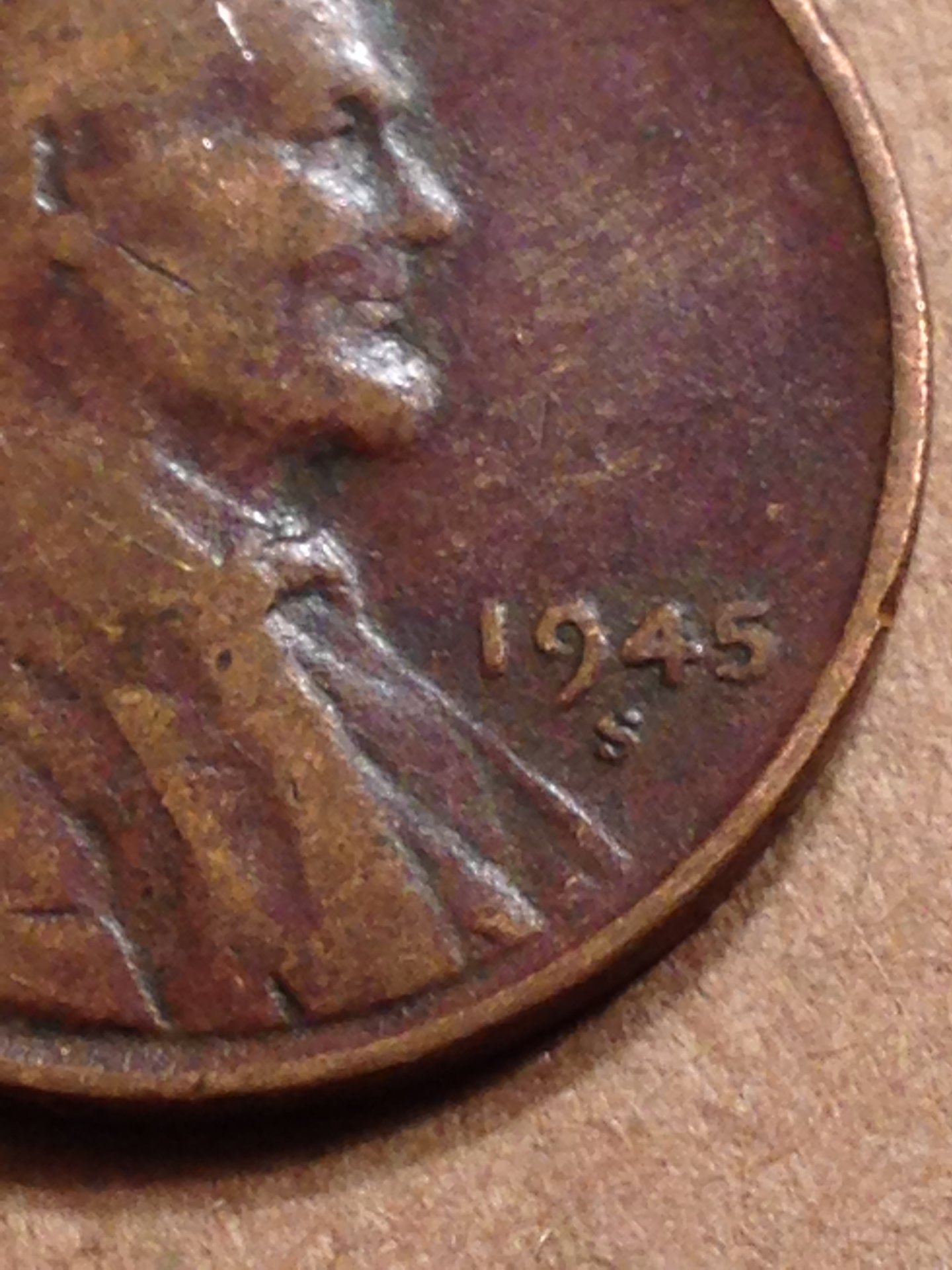 1945 Lincoln Cent Upside Down "S"? Coin Talk