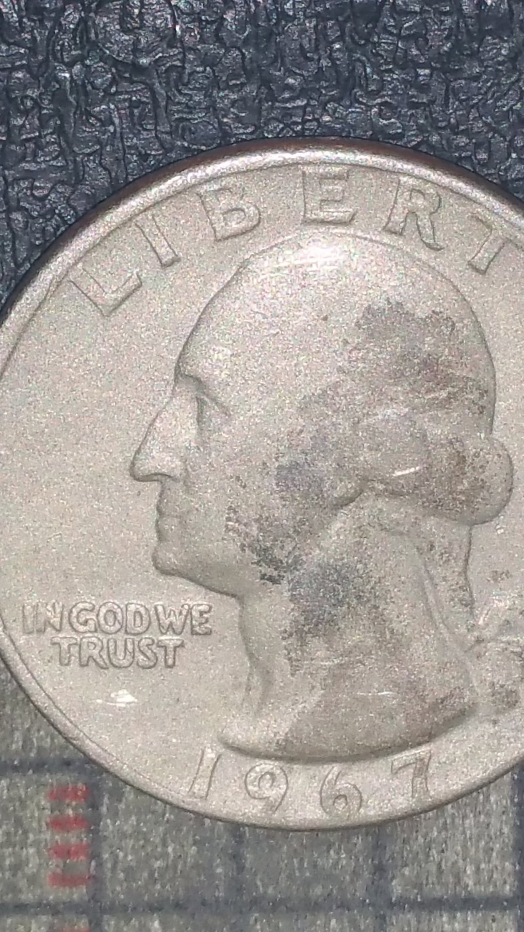strange 1967 quarter, acid dipped? Coin Talk