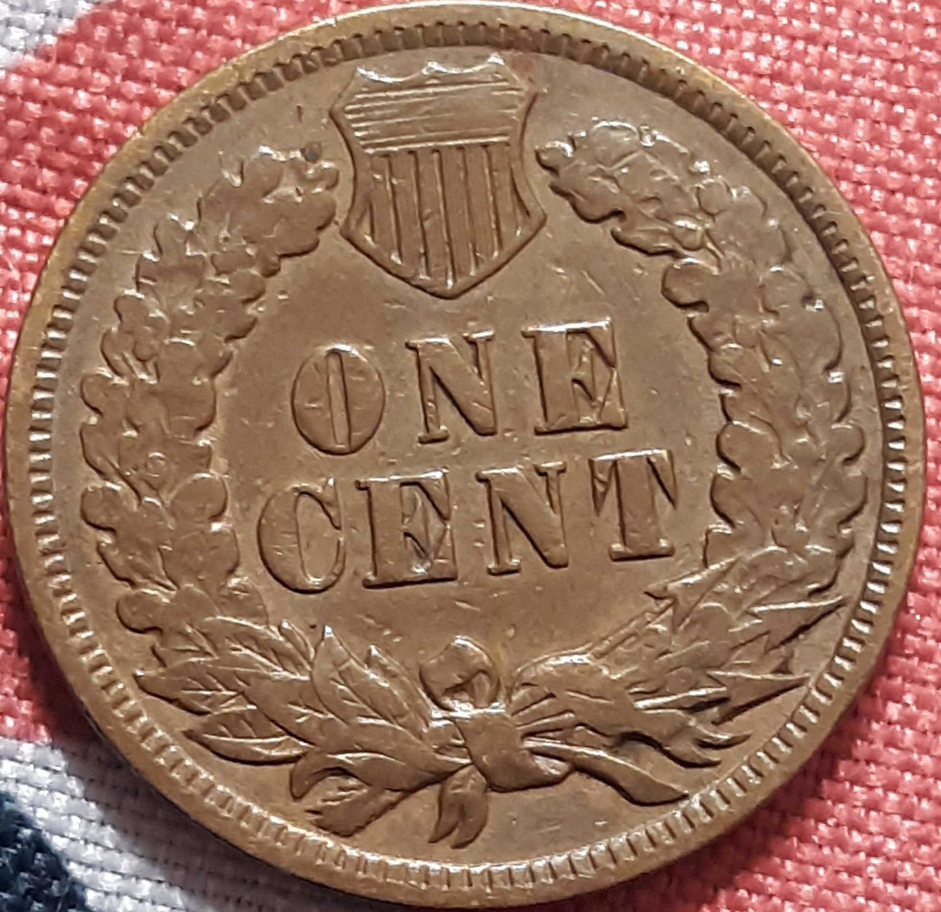 1904 Indian Head Penny Fine Grade DDR on one cent. Coin Talk