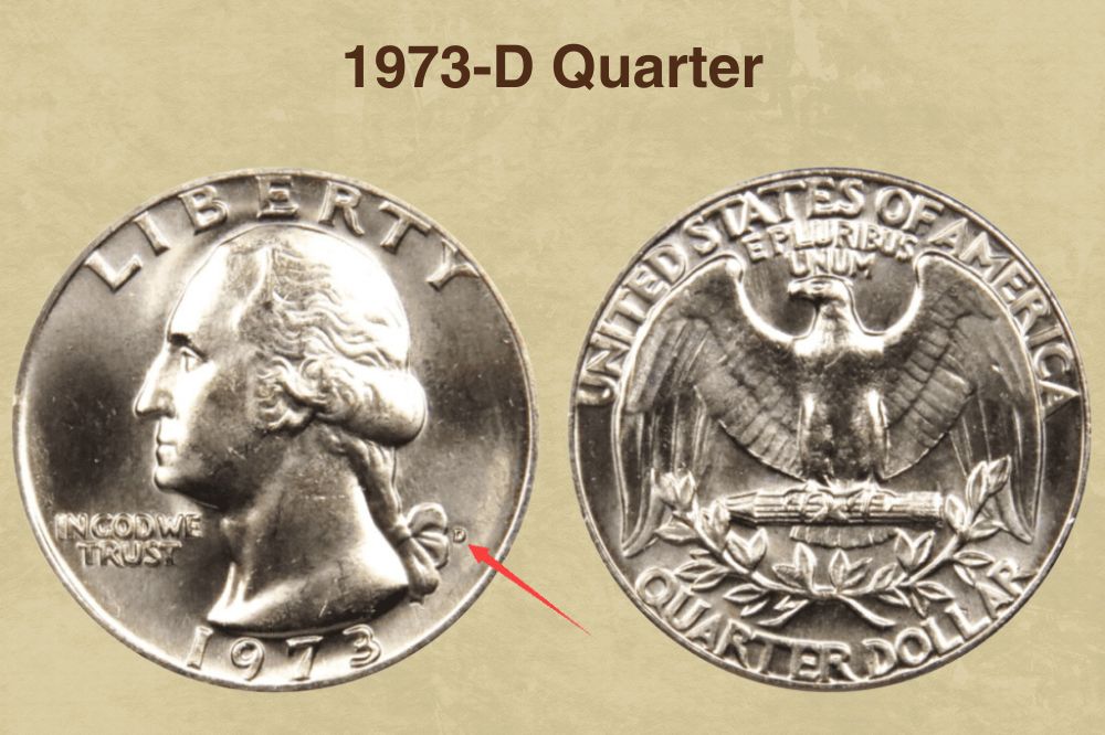 1973 Quarter Coin Value (Errors List, "D", "S" & No Mint Mark Worth