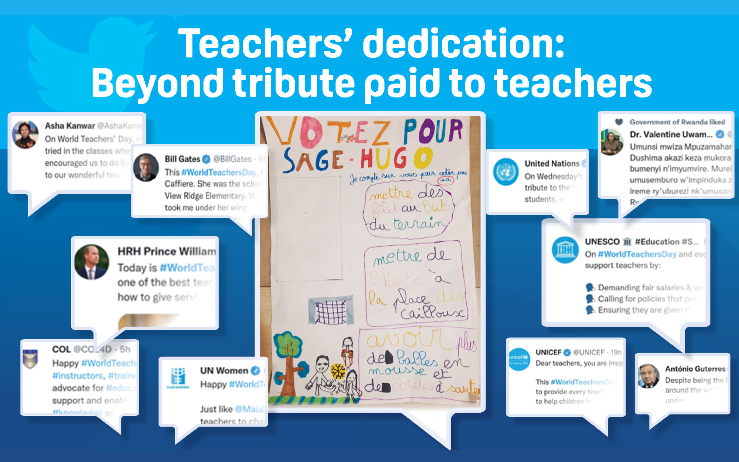 Teachers’ dedication Beyond tribute paid to teachers Commonwealth of