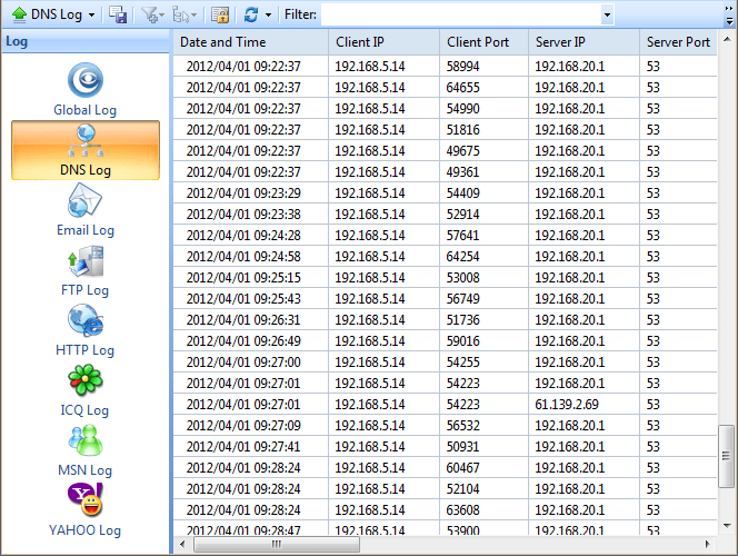 DNS Log