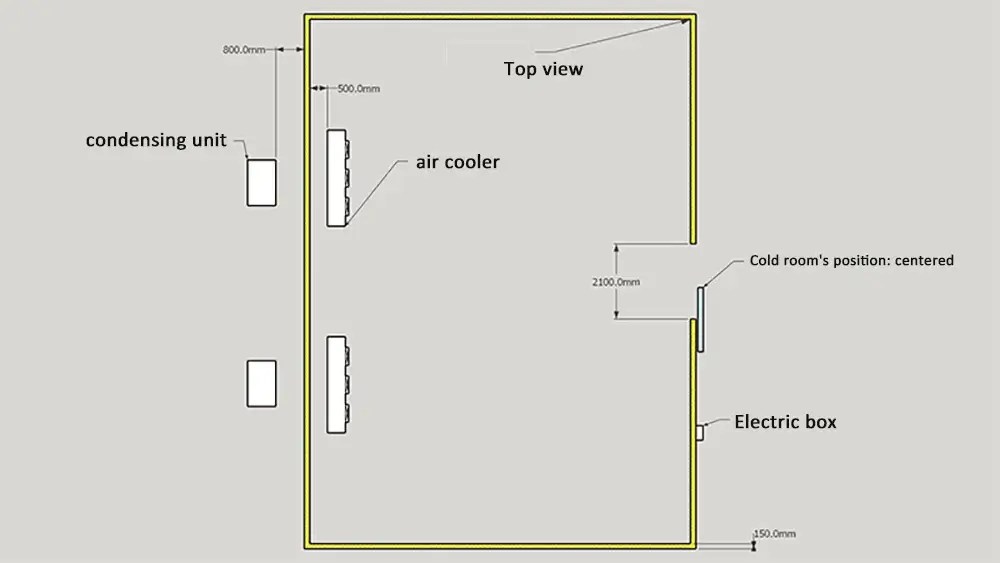 Freezer room coldstorageproject
