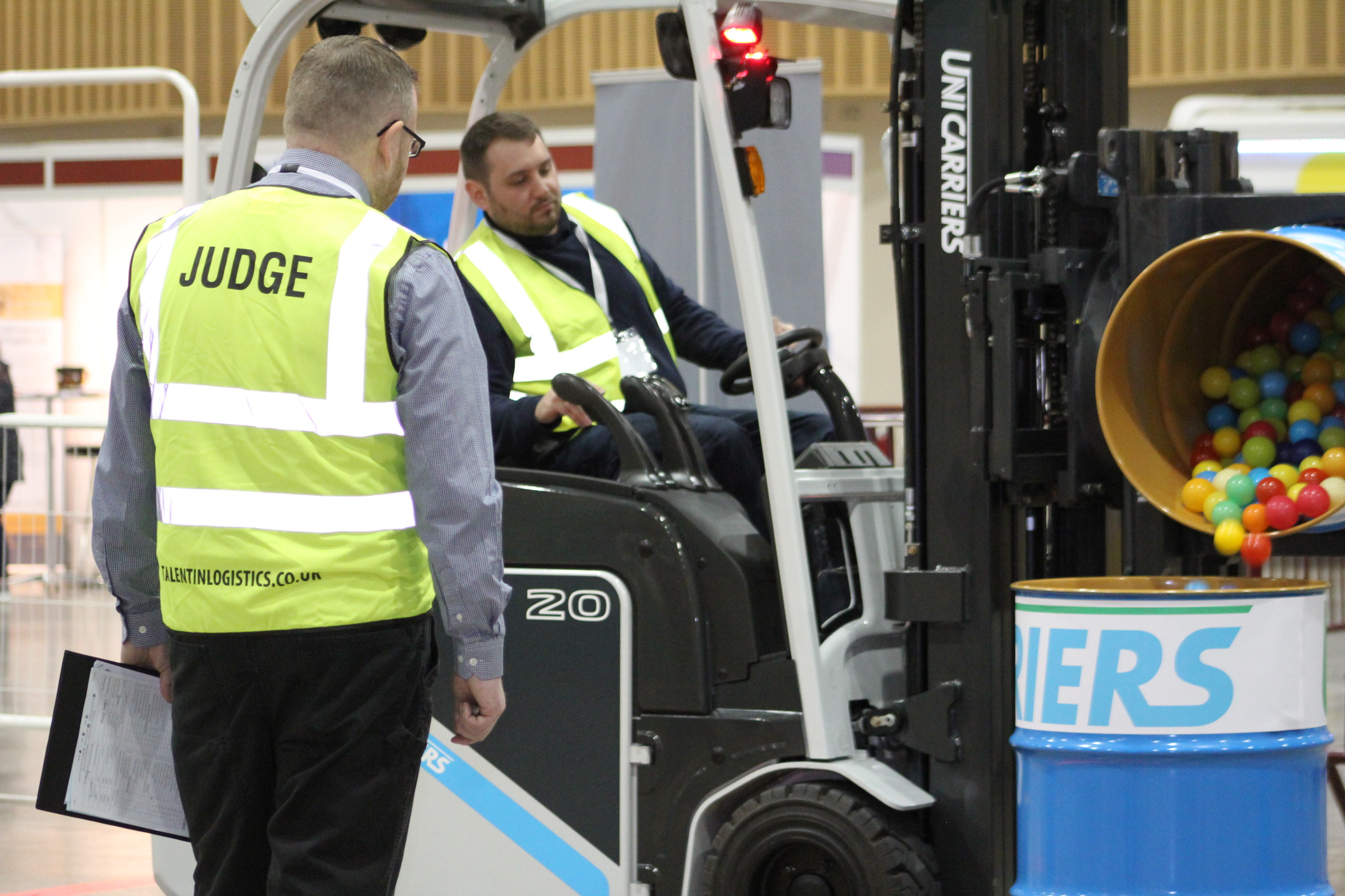 Forklift Operator of the Year 2020 UniCarriers sponsors Talent in