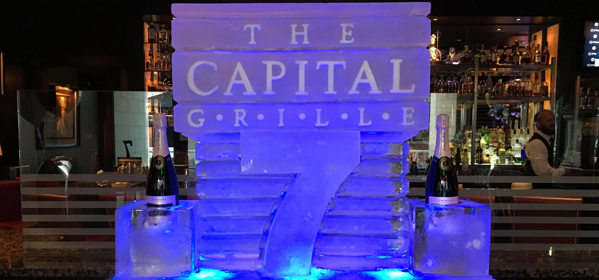Hand Carved Ice Sculptures in Dallas TX