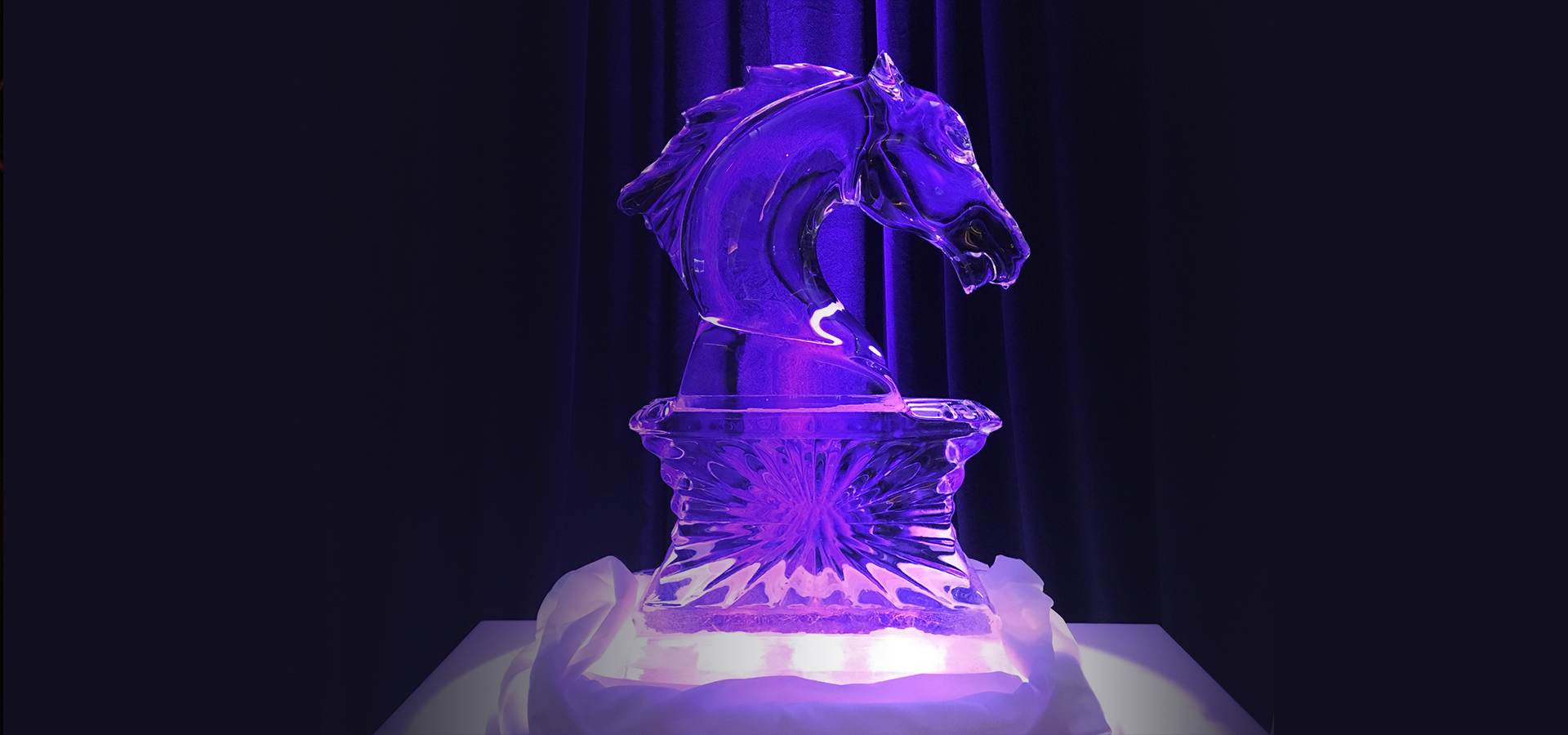 Hand Carved Ice Sculptures in Dallas TX