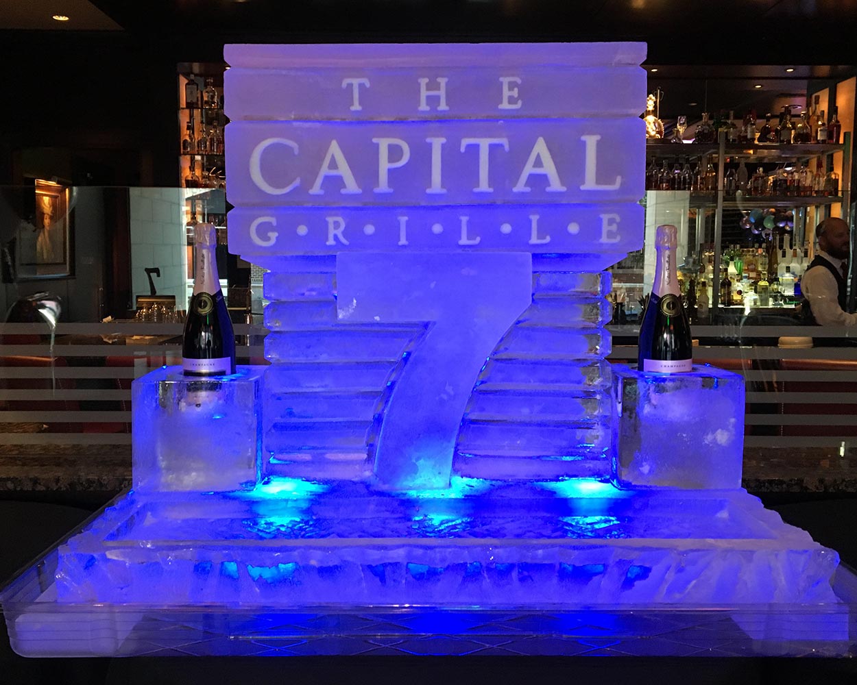 Hand Carved Ice Sculptures in Dallas TX