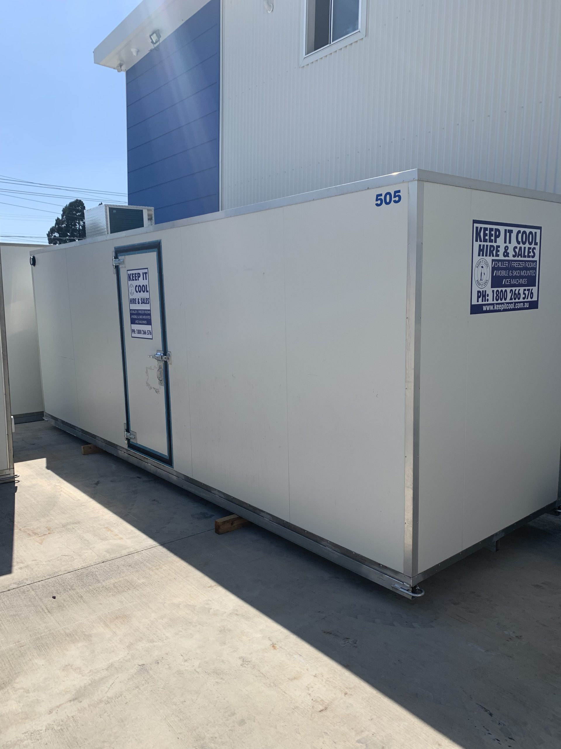 Hire or Buy walkin coldroom delivered to your premises Queensland