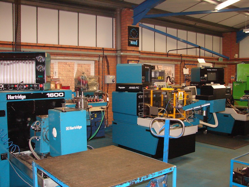 Main Test Facilities Colchester Fuel Injection
