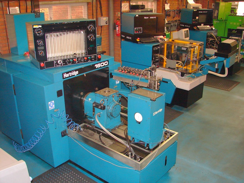 Main Test Facilities Colchester Fuel Injection