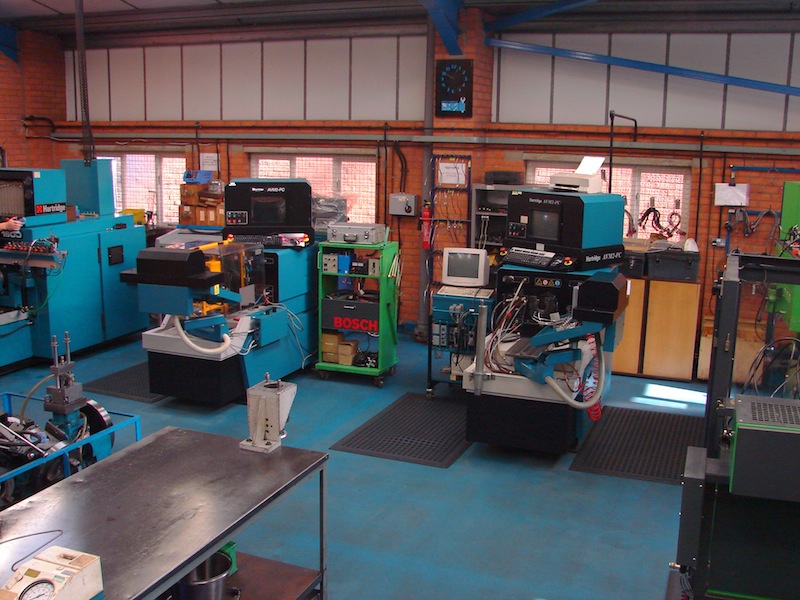 Main Test Facilities Colchester Fuel Injection