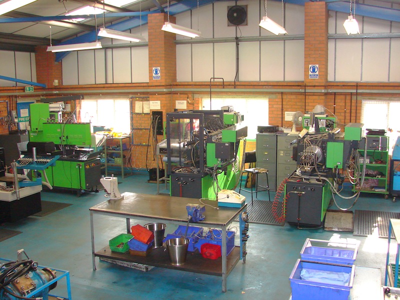 Main Test Facilities Colchester Fuel Injection