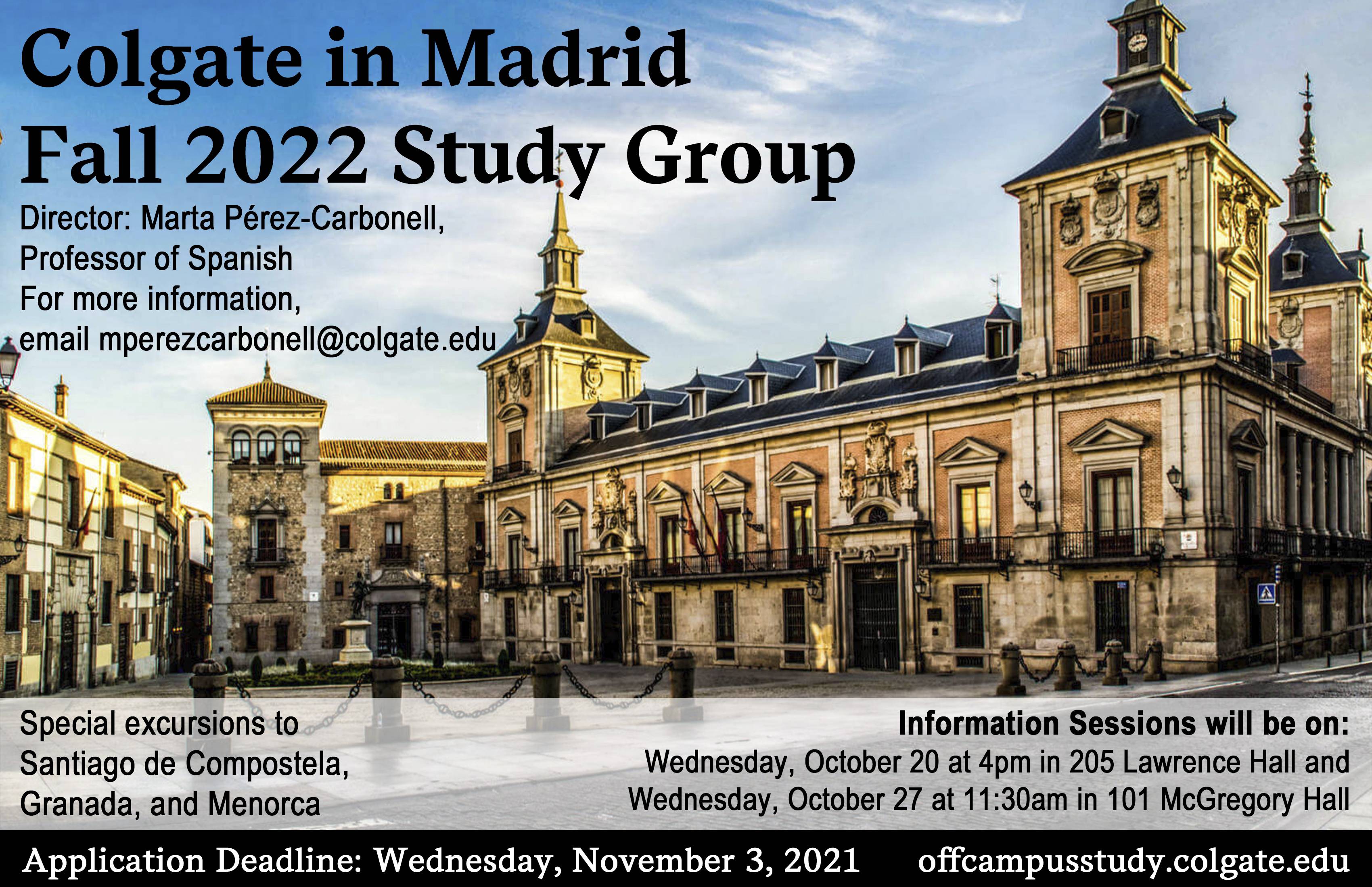 Virtual Study Group Fair Colgate University