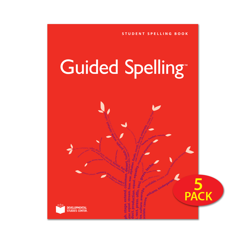 Guided Spelling Student Spelling Book, Grade 6 pack of 5 Center for