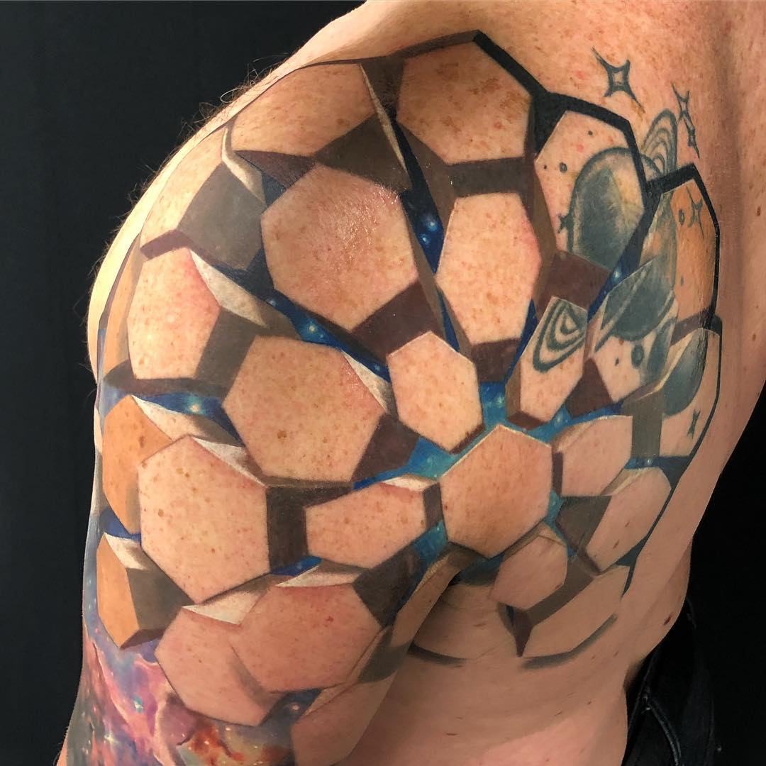 Jesse Rix's tattoos reveal what's under the skin Collater.al