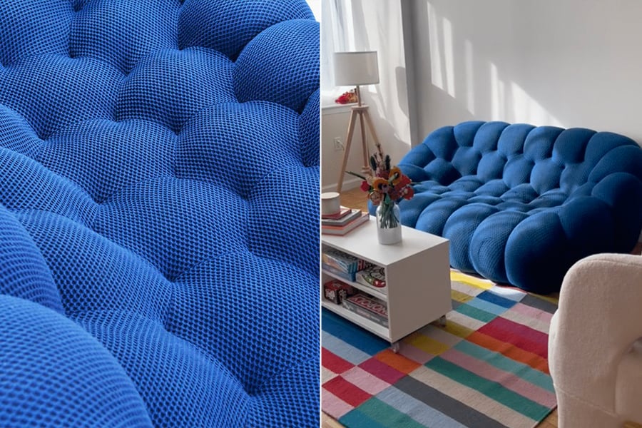 The Bubble Couch that went viral on TikTok Collater.al