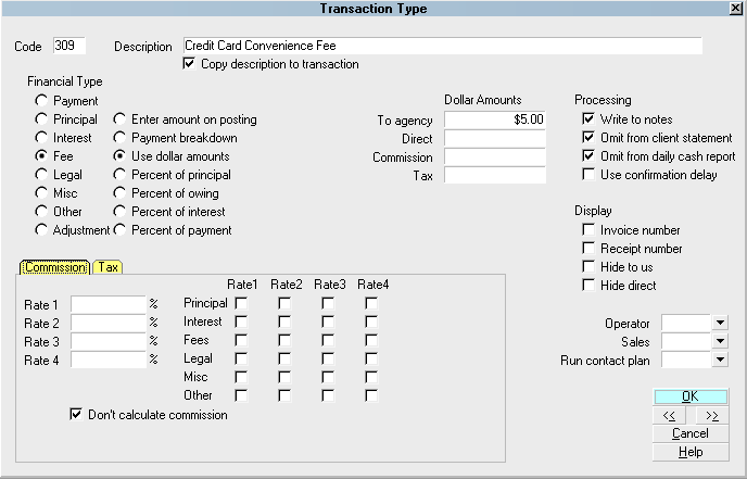 Credit Card Payments Transaction Types Collect! Help