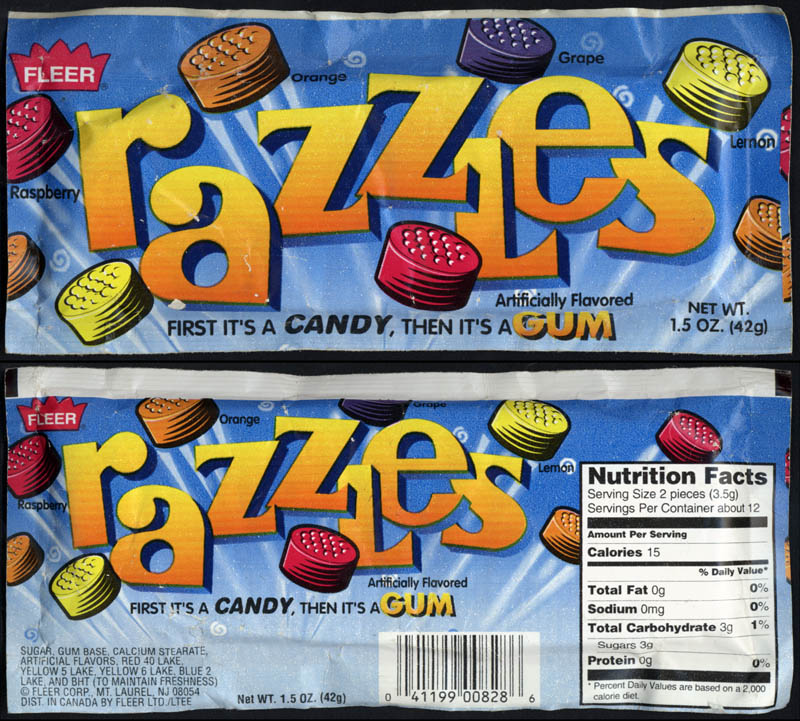 All About Razzles First it’s a candy, then it’s a gum