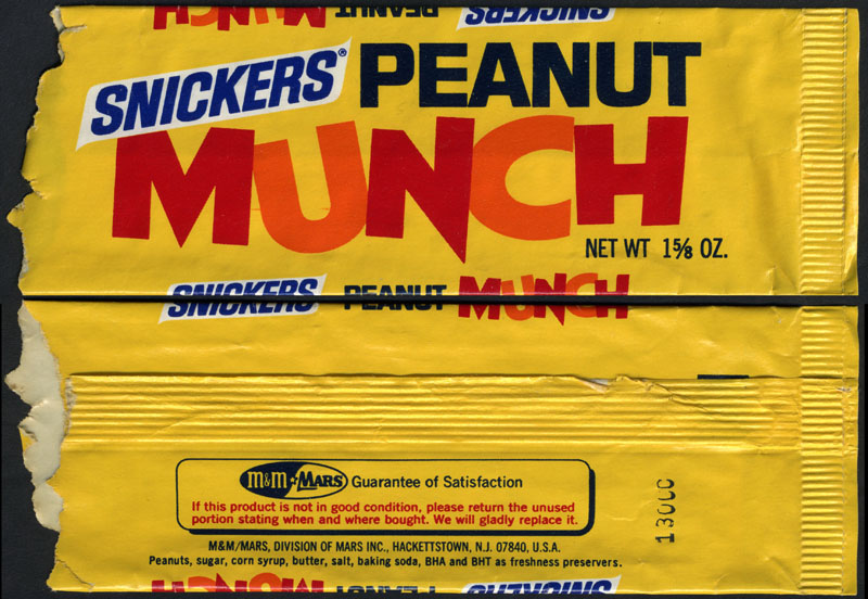 The Rich History of the Snickers Munch Bar Revised and Revisited