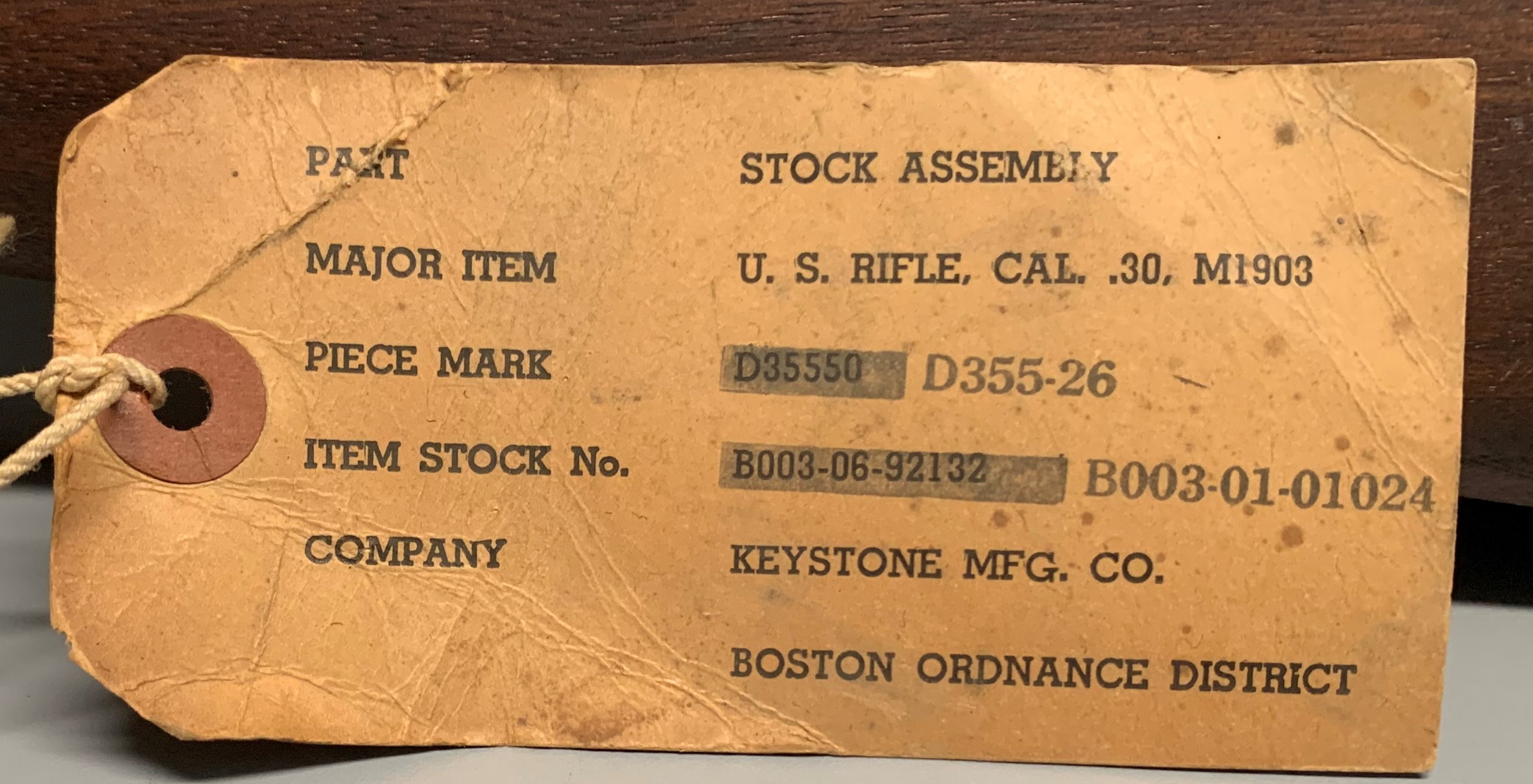 Keystone Walnut Rifle Stock Collecting Keystone