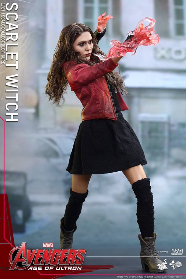 Hot Toys Scarlet Witch from Avengers Age of Ultron CollectionDX