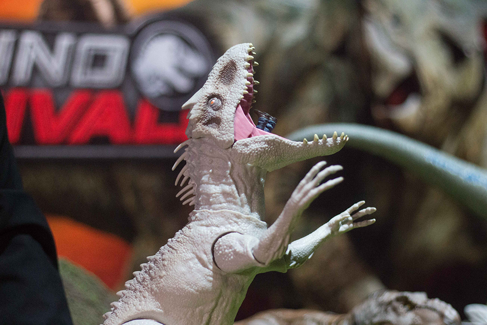New York Toy Fair Mattel Destroy ‘N Devour Indominus Rex Recap & HD