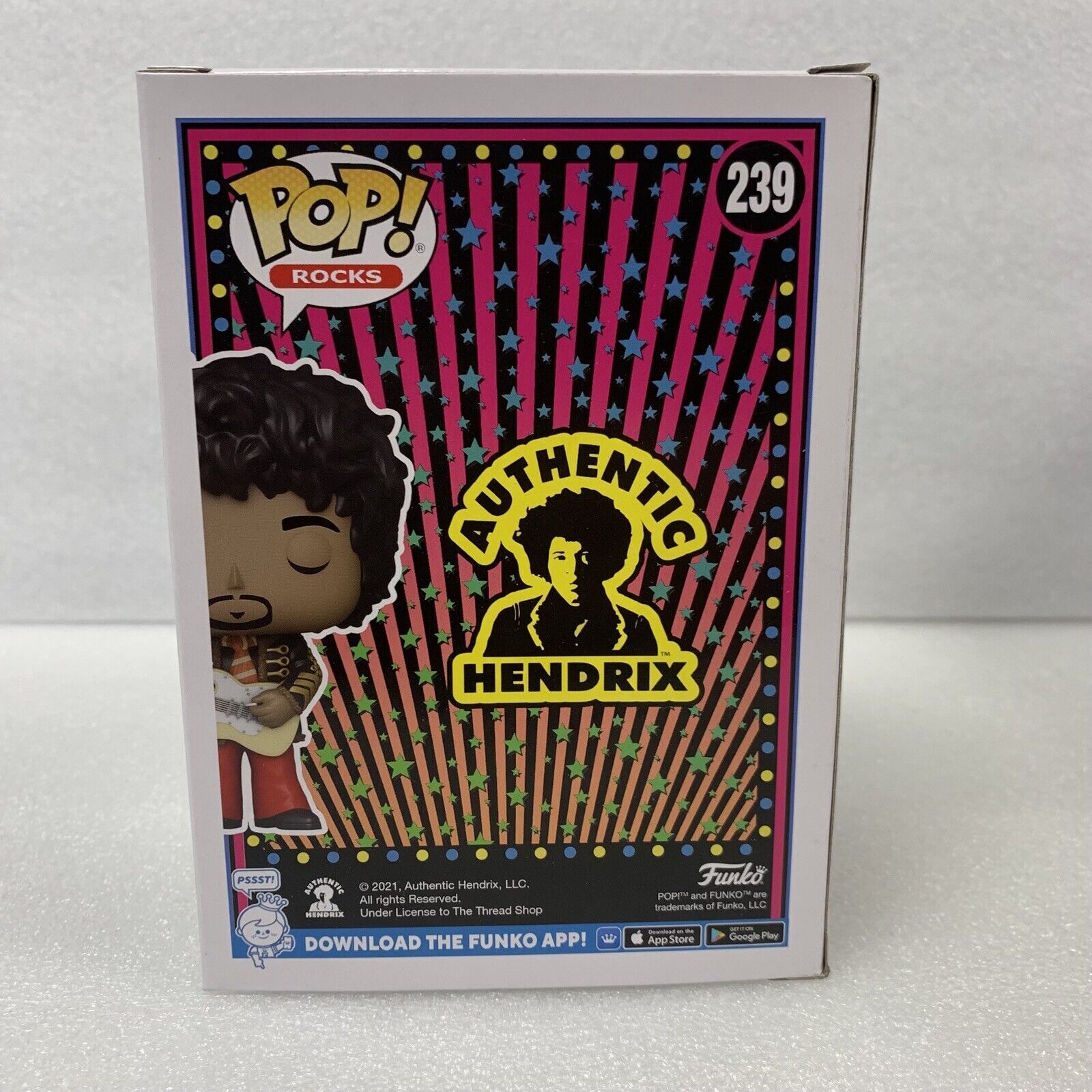 Funko POP Rocks Jimi Hendrix 239 Funko Shop Exclusive FUN58537