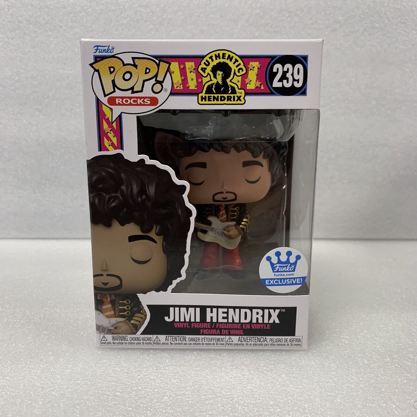 Funko POP Rocks Jimi Hendrix 239 Funko Shop Exclusive FUN58537