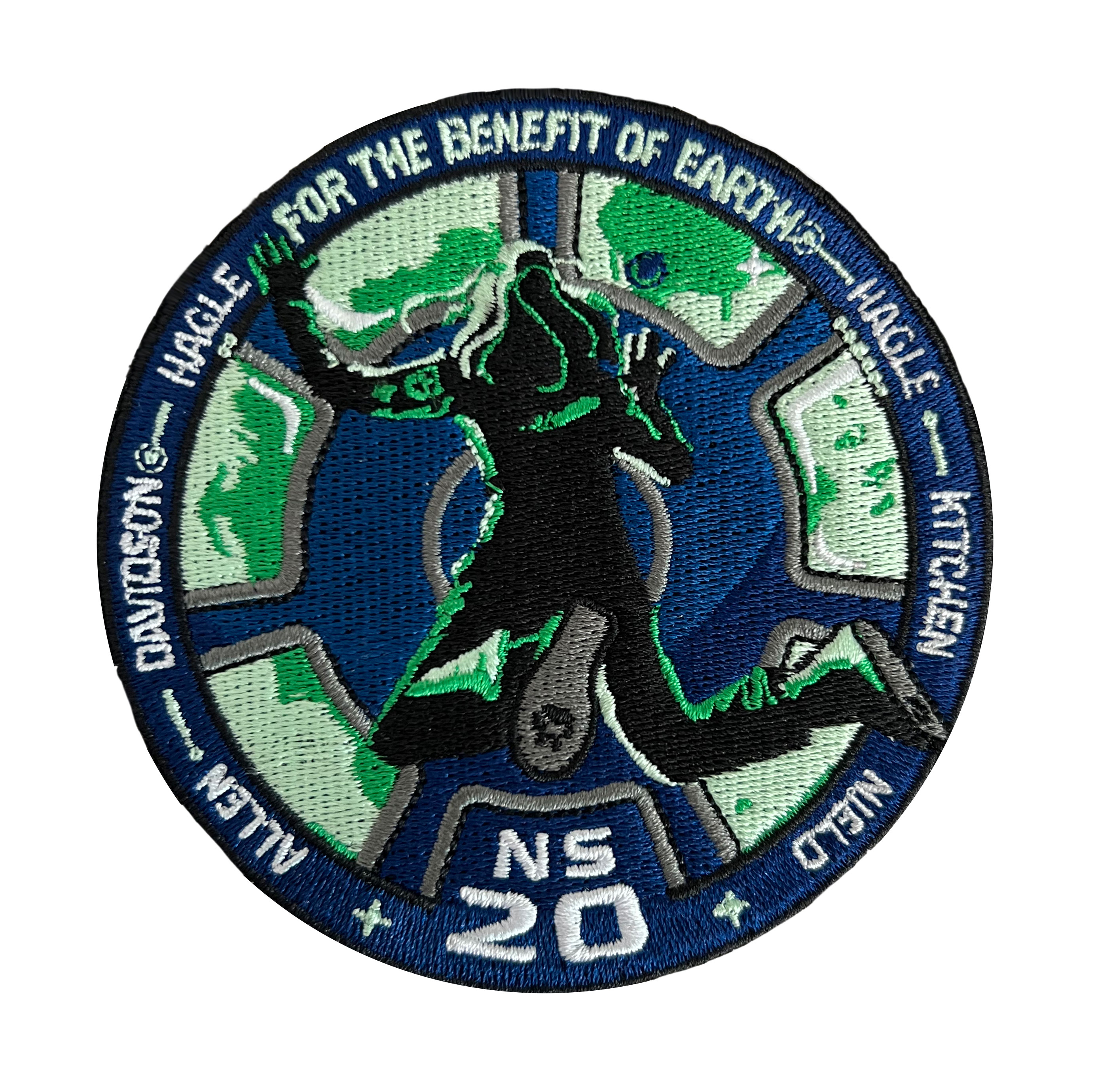 Blue Origin New Shepard NS20 patches collectSPACE Messages