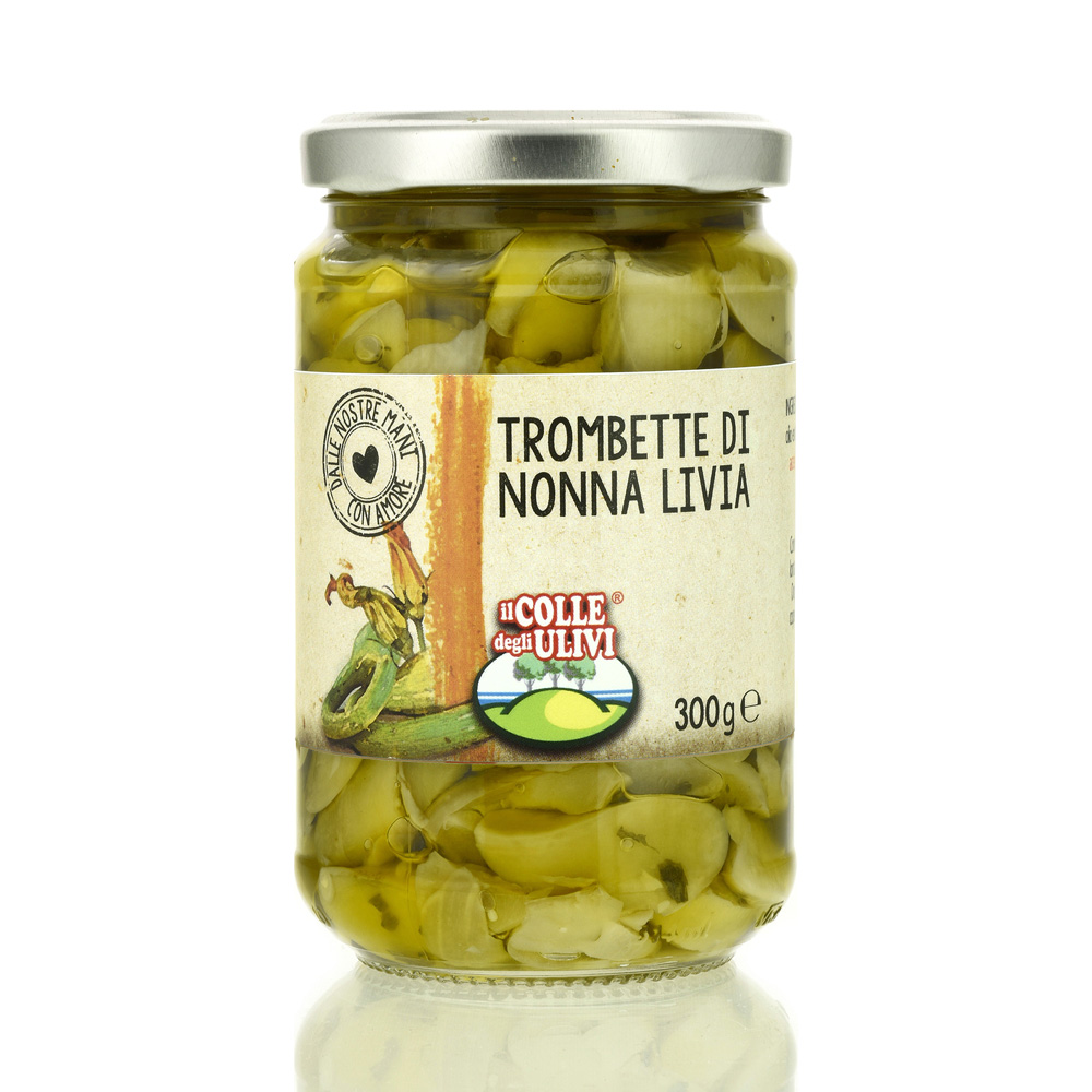 Trombette sott'olio vaso da 300 gr. Colle degli Ulivi
