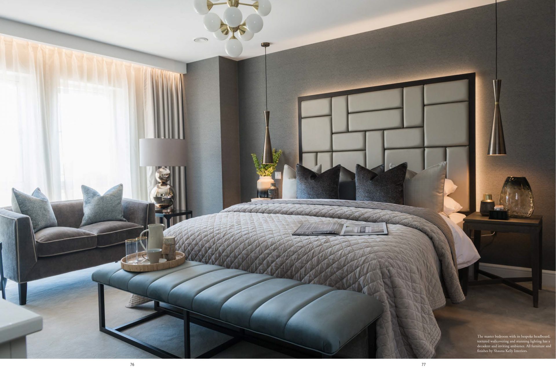 Shauna Kelly Interiors magazine feature Collette O'Neill Creative