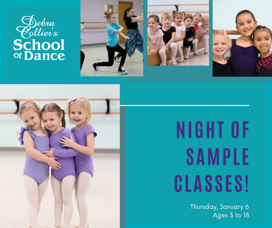 Night of Sample Classes Debra Collier's School of Dance