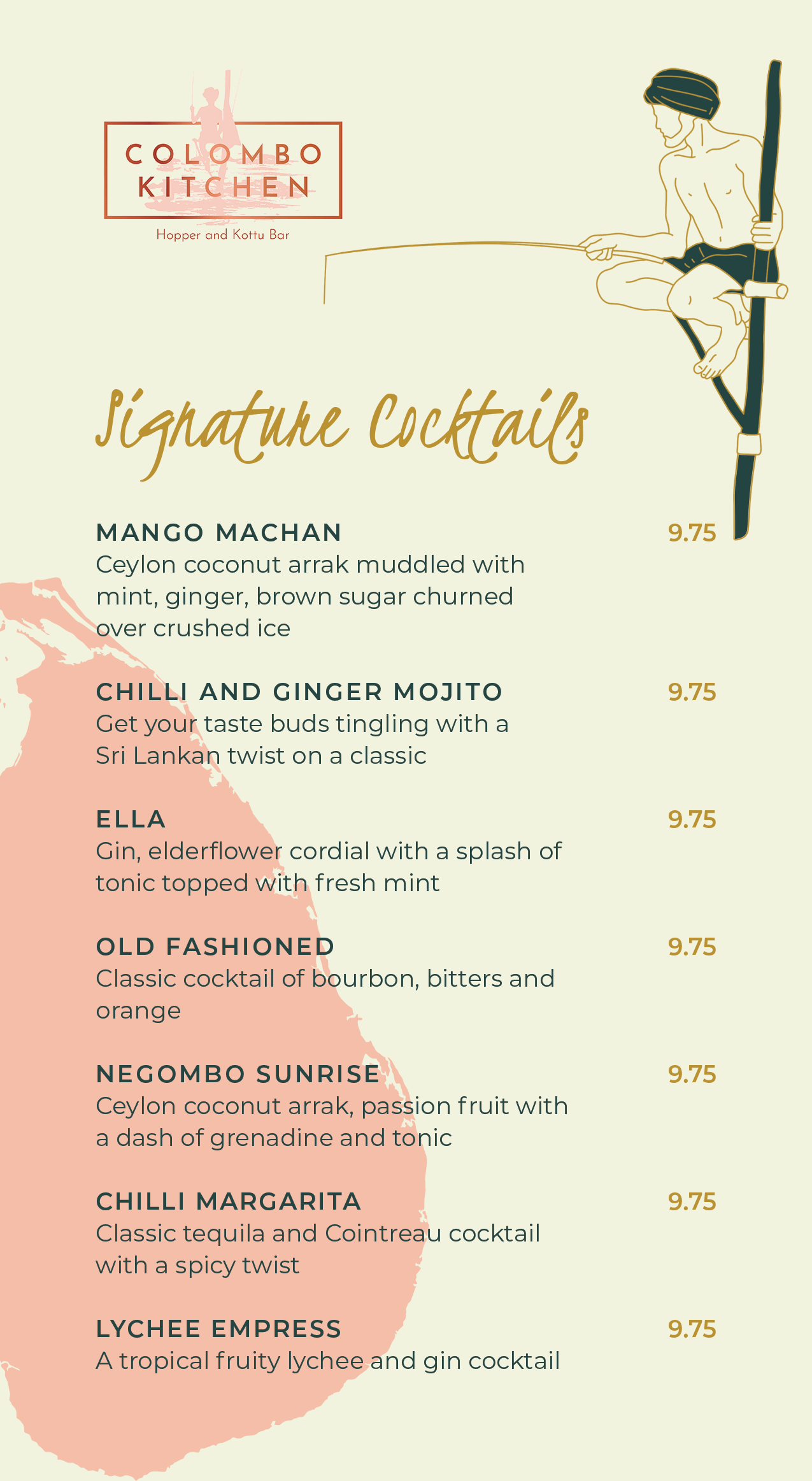 Menu — Colombo Kitchen Sri Lankan Hopper and Kottu Bar