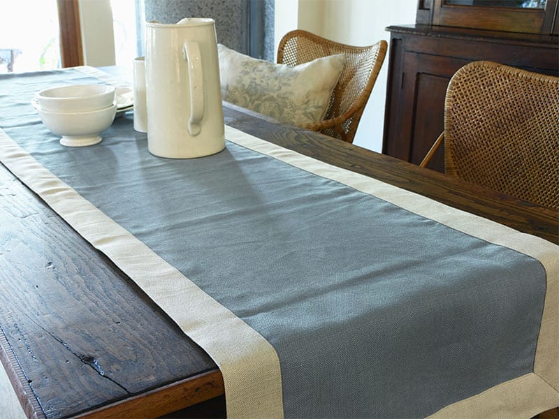 テーブルランナー Table runner オーダーカーテン＆オーダーソファのコロニアルチェック