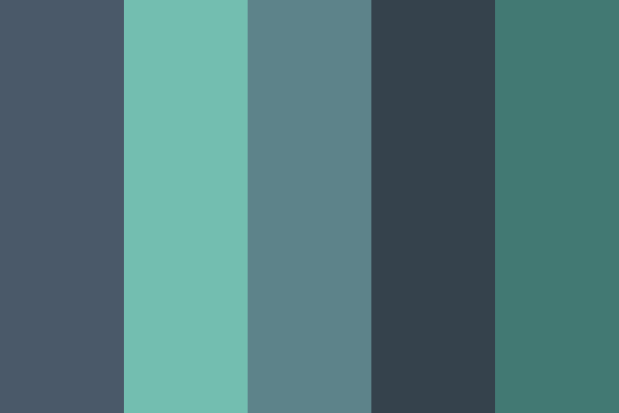 Xiao Genshin Impact Color Palette