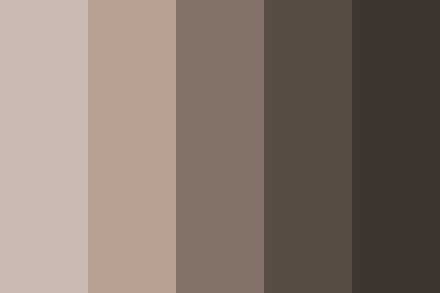 Ashy Skin Tones Color Palette