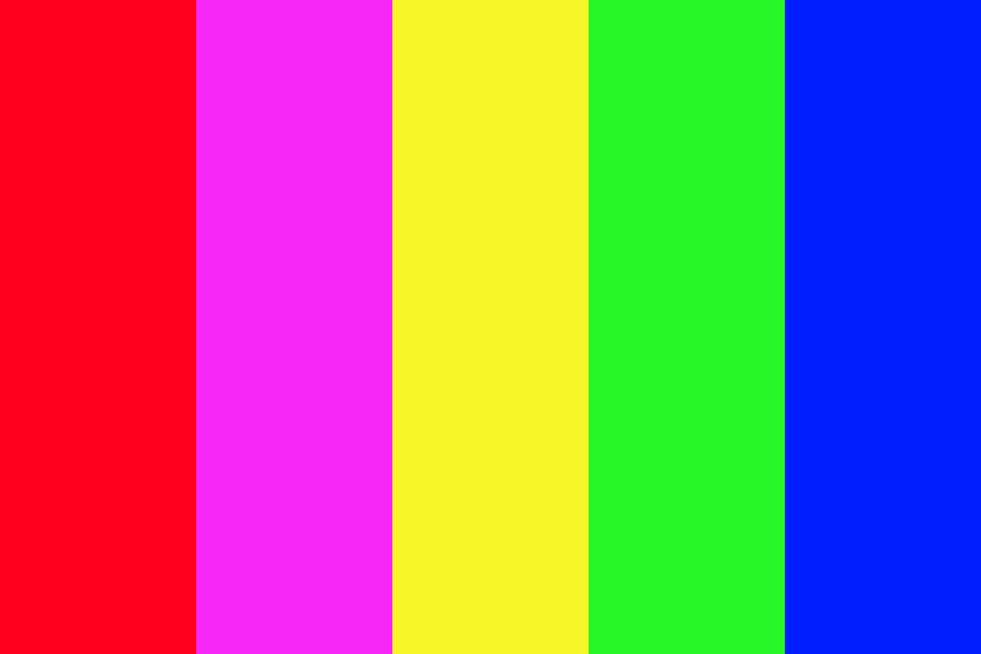 Glitch Color Palette