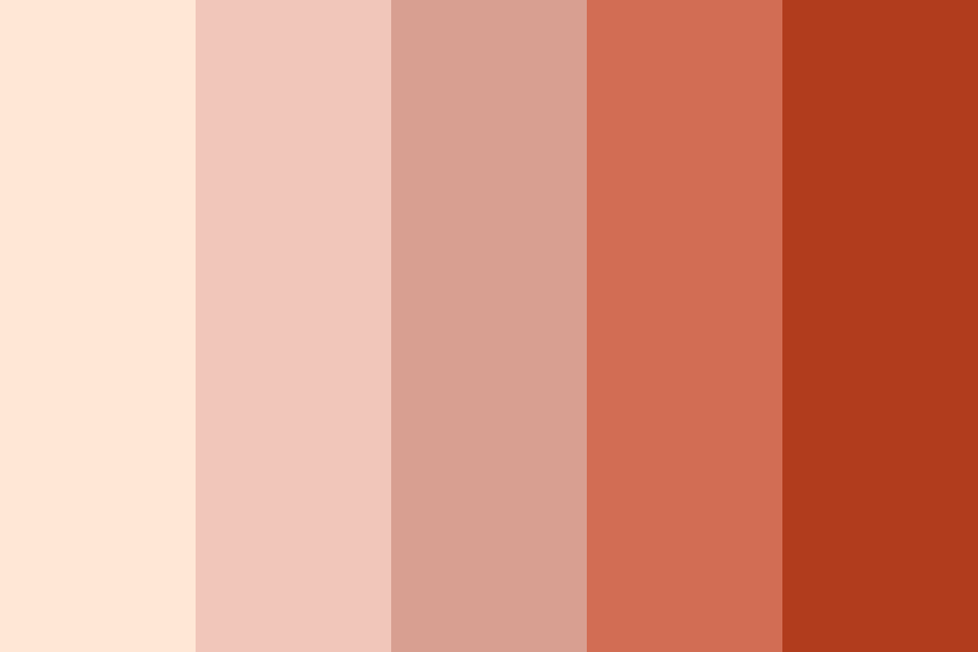 red undertone skins colors 1 Color Palette