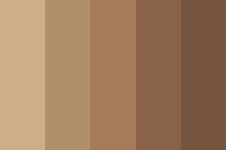 milk tea Color Palette