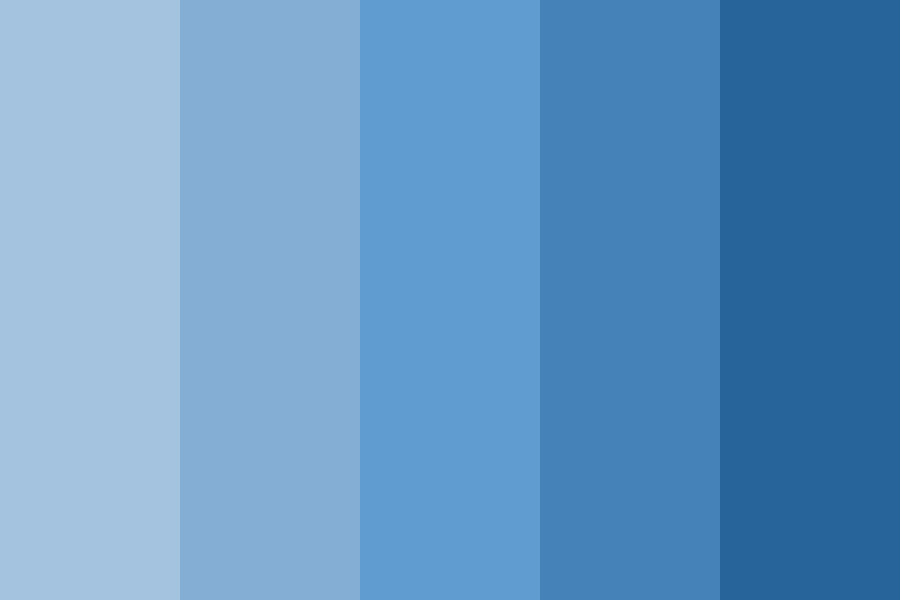 denim blues Color Palette