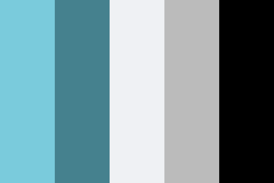 Hatsune Miku Vocaloid Color Palette