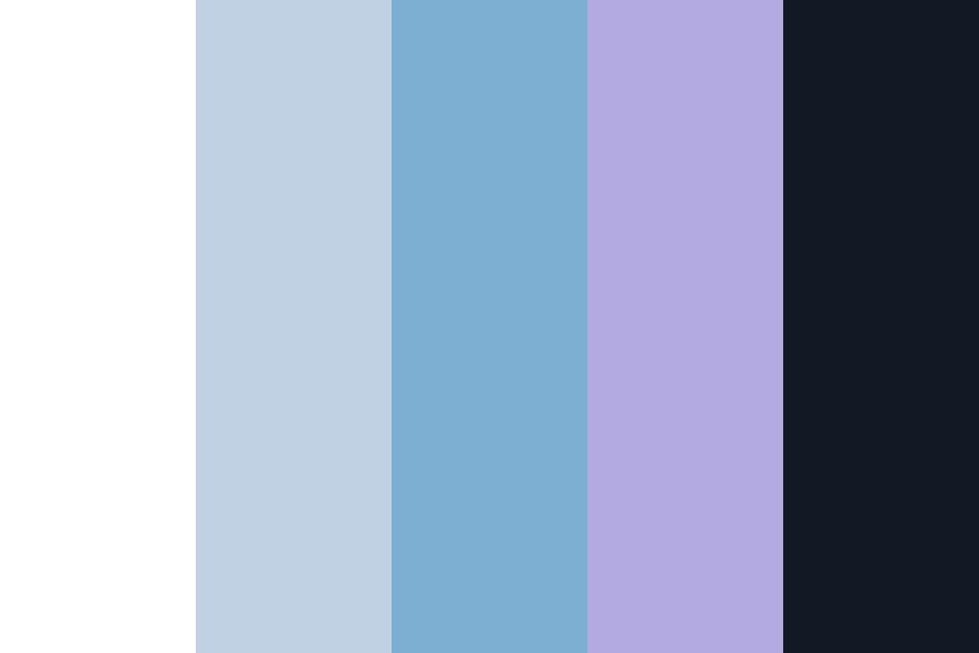 Dark mode and pastel Color Palette