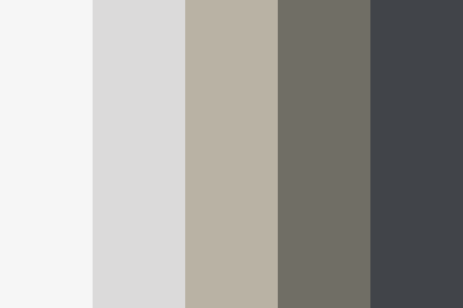 Pebble Grey Color Palette
