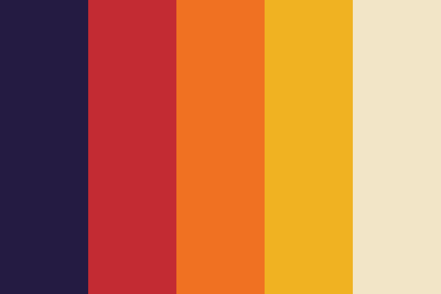 French Headquarters Color Palette