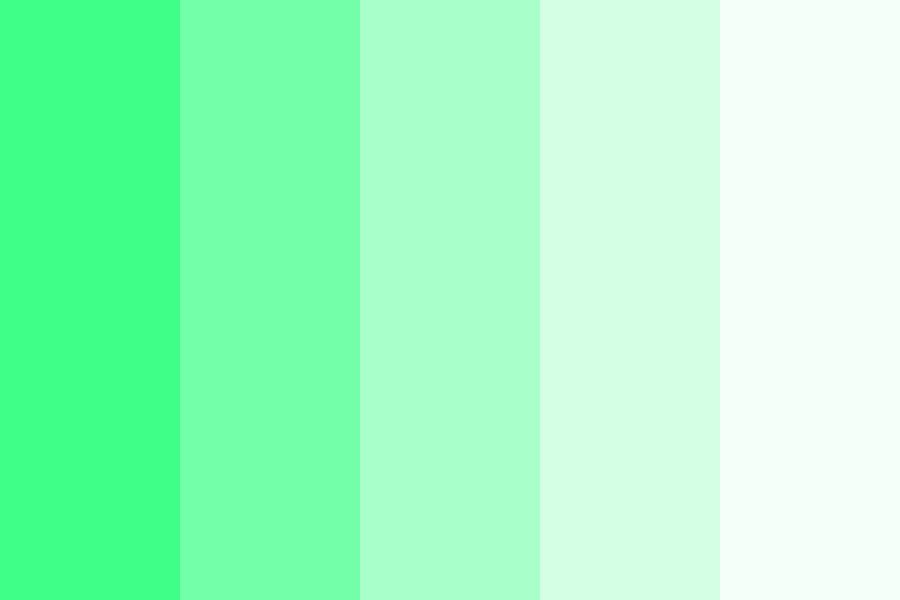 Green Ghost Color Palette